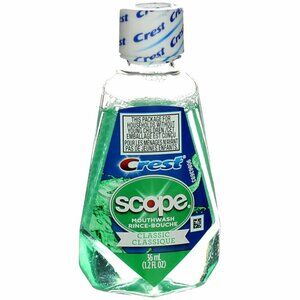 Crest + Scope Mouthwash, Classic, Travel size 12 Count